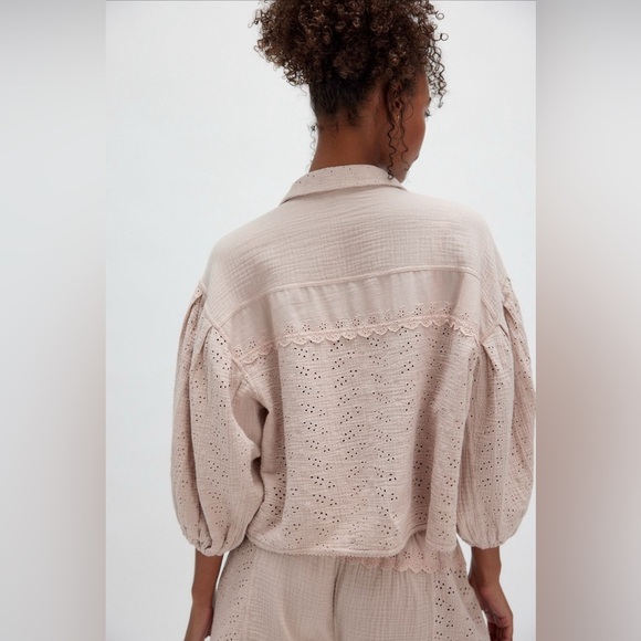 FP Intimately Full Bloom Shirt NWOT - Picture 5 of 8